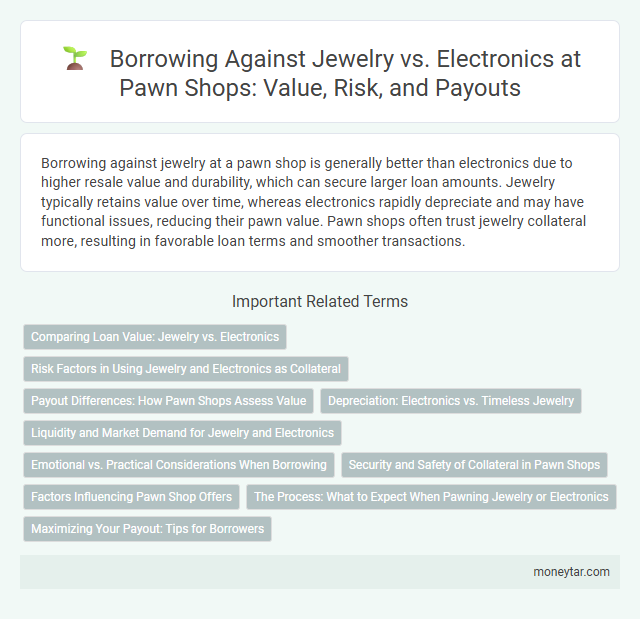 Borrowing Against Jewelry vs. Electronics at Pawn Shops: Value, Risk, and Payouts