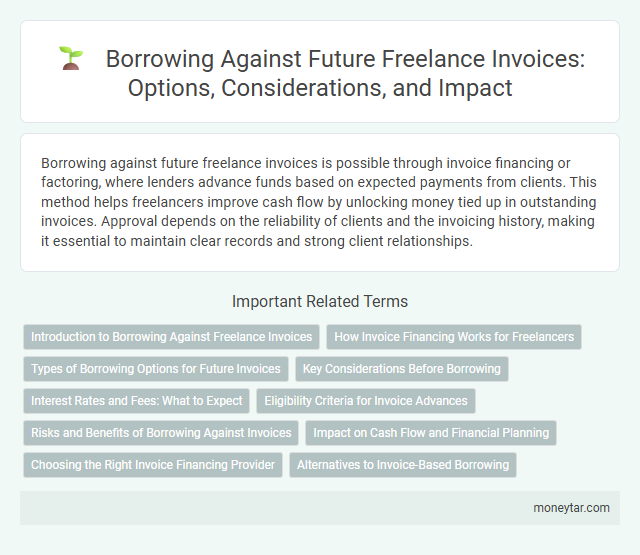 Borrowing Against Future Freelance Invoices: Options, Considerations, and Impact