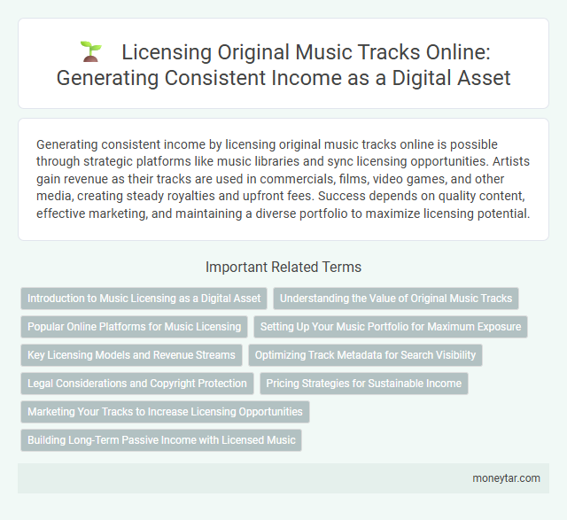 Licensing Original Music Tracks Online: Generating Consistent Income as a Digital Asset
