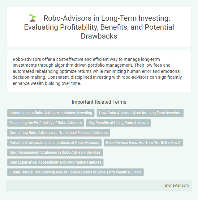 Robo-Advisors in Long-Term Investing: Evaluating Profitability, Benefits, and Potential Drawbacks