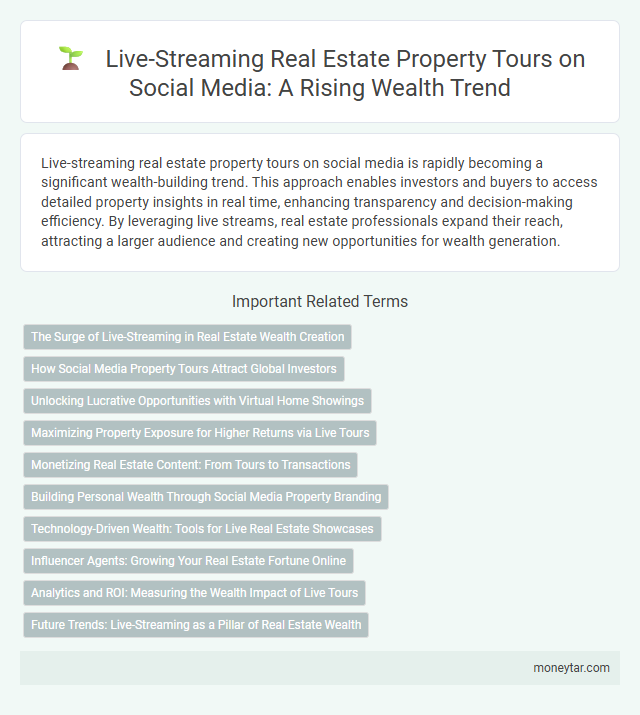 Live-Streaming Real Estate Property Tours on Social Media: A Rising Wealth Trend