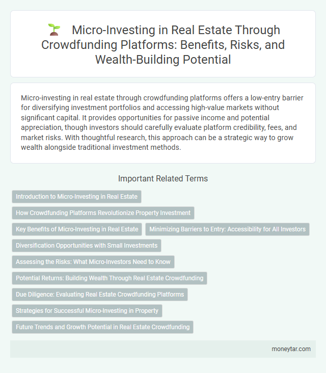 Micro-Investing in Real Estate Through Crowdfunding Platforms: Benefits, Risks, and Wealth-Building Potential