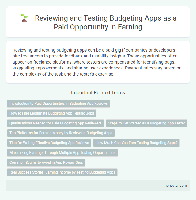 Reviewing and Testing Budgeting Apps as a Paid Opportunity in Earning