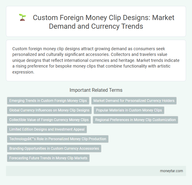 Custom Foreign Money Clip Designs: Market Demand and Currency Trends