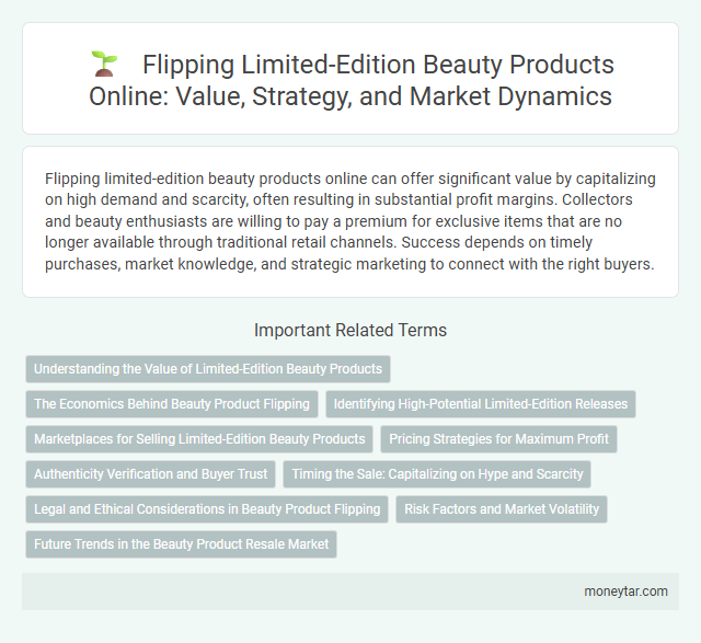 Flipping Limited-Edition Beauty Products Online: Value, Strategy, and Market Dynamics