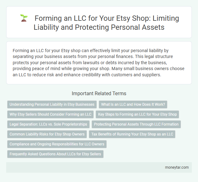 Forming an LLC for Your Etsy Shop: Limiting Liability and Protecting Personal Assets