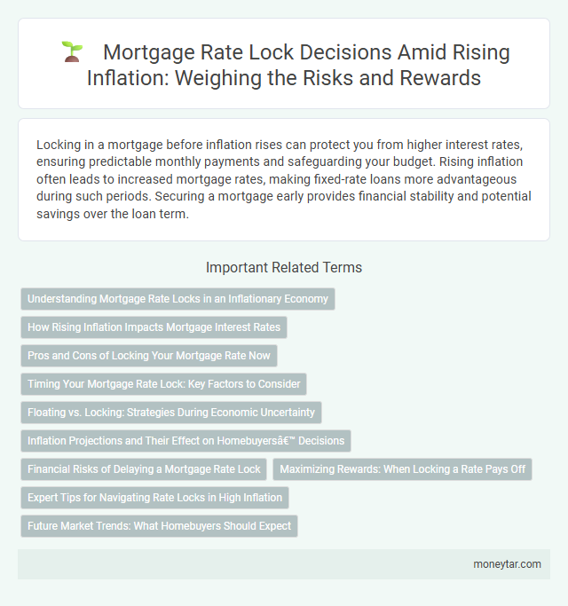 Mortgage Rate Lock Decisions Amid Rising Inflation: Weighing the Risks and Rewards