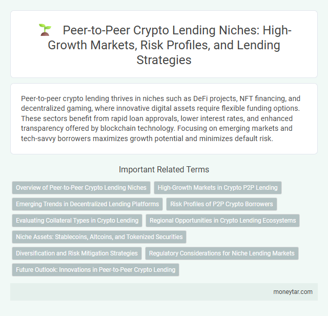Peer-to-Peer Crypto Lending Niches: High-Growth Markets, Risk Profiles, and Lending Strategies