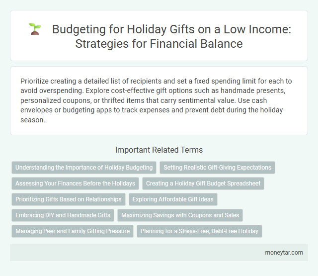Budgeting for Holiday Gifts on a Low Income: Strategies for Financial Balance