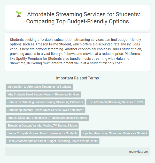 Affordable Streaming Services for Students: Comparing Top Budget-Friendly Options