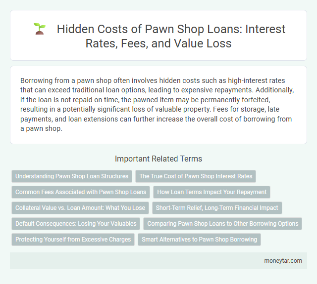 Hidden Costs of Pawn Shop Loans: Interest Rates, Fees, and Value Loss