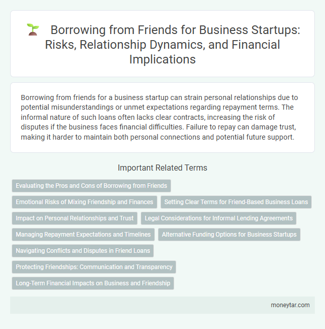 Borrowing from Friends for Business Startups: Risks, Relationship Dynamics, and Financial Implications