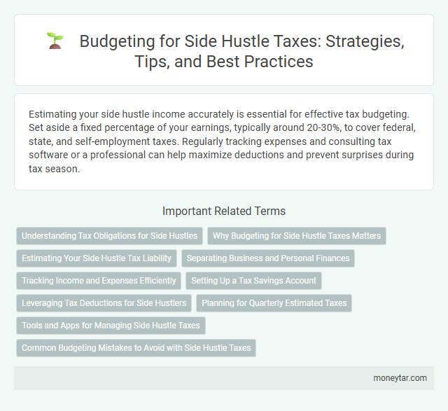 Budgeting for Side Hustle Taxes: Strategies, Tips, and Best Practices