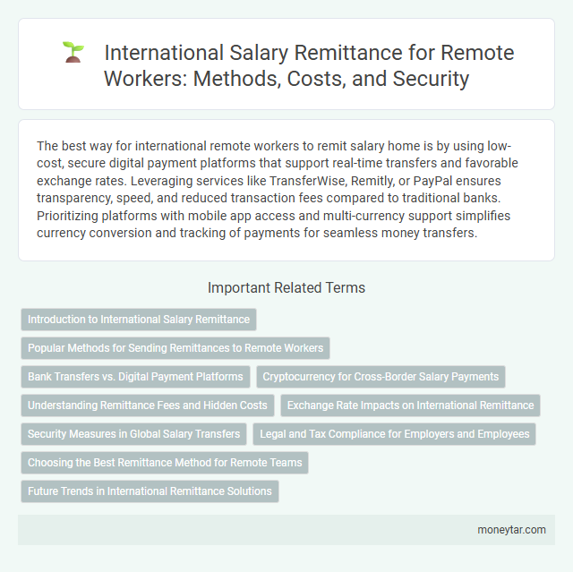 International Salary Remittance for Remote Workers: Methods, Costs, and Security