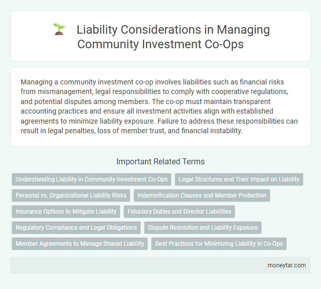 Liability Considerations in Managing Community Investment Co-Ops