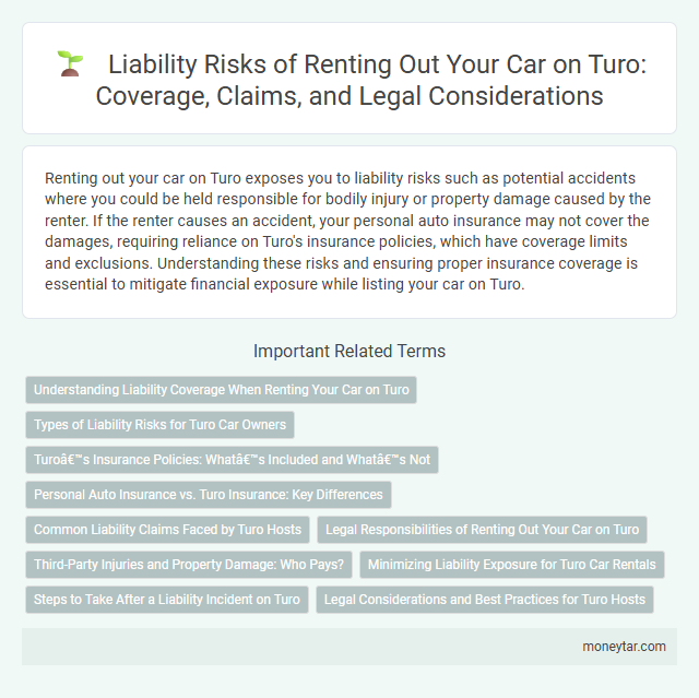 Liability Risks of Renting Out Your Car on Turo: Coverage, Claims, and Legal Considerations