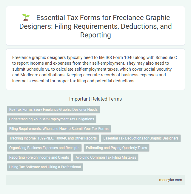 Essential Tax Forms for Freelance Graphic Designers: Filing Requirements, Deductions, and Reporting