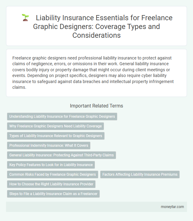 Liability Insurance Essentials for Freelance Graphic Designers: Coverage Types and Considerations