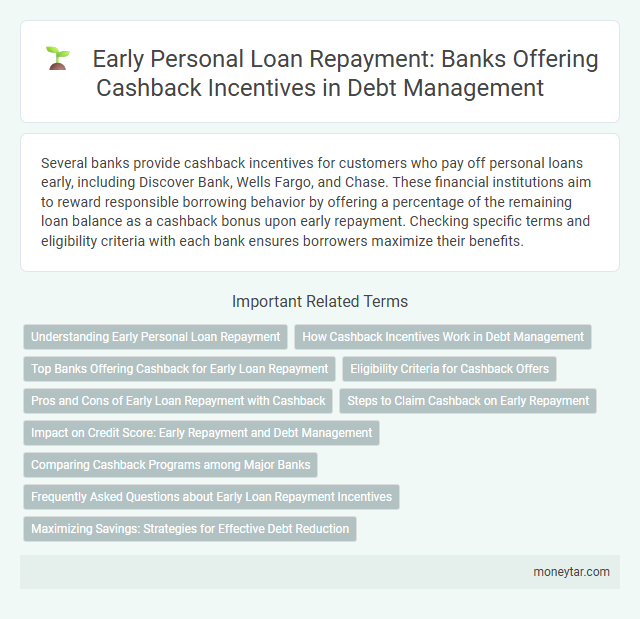 Early Personal Loan Repayment: Banks Offering Cashback Incentives in Debt Management