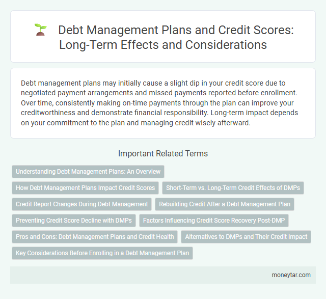 Debt Management Plans and Credit Scores: Long-Term Effects and Considerations