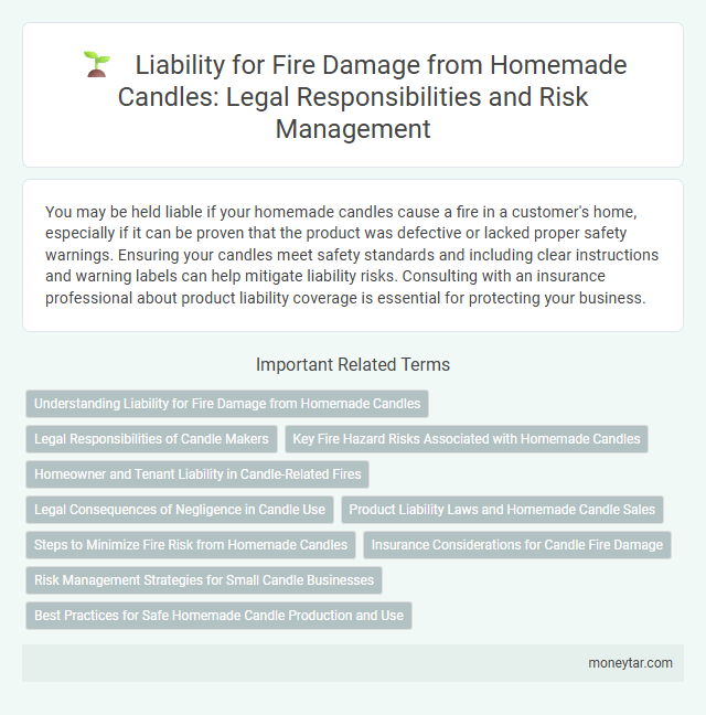 Liability for Fire Damage from Homemade Candles: Legal Responsibilities and Risk Management