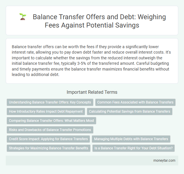 Balance Transfer Offers and Debt: Weighing Fees Against Potential Savings