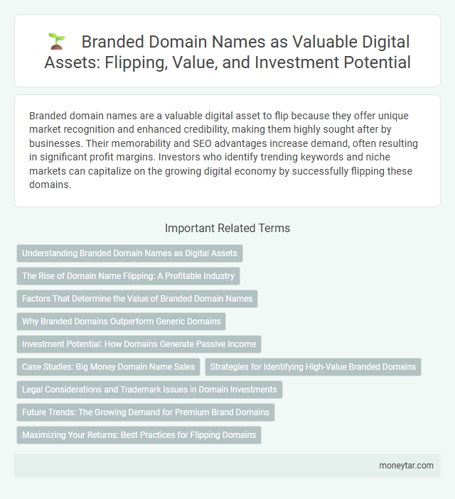 Branded Domain Names as Valuable Digital Assets: Flipping, Value, and Investment Potential