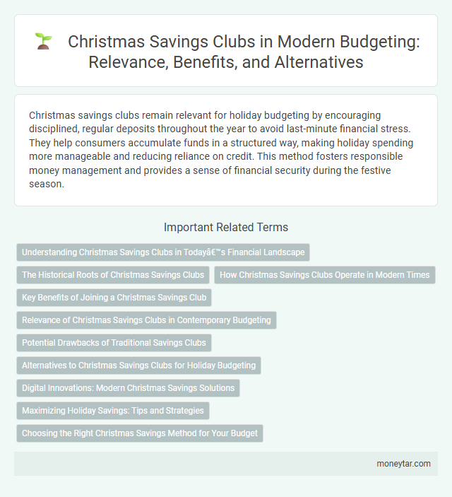 Christmas Savings Clubs in Modern Budgeting: Relevance, Benefits, and Alternatives