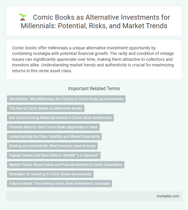 Comic Books as Alternative Investments for Millennials: Potential, Risks, and Market Trends