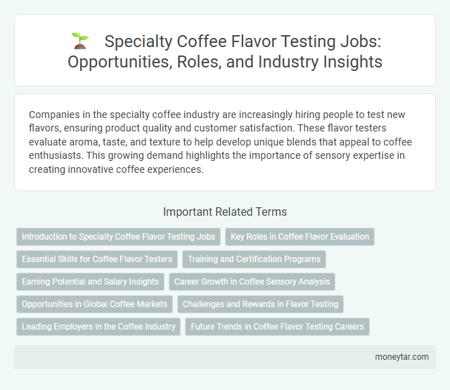 Specialty Coffee Flavor Testing Jobs: Opportunities, Roles, and Industry Insights