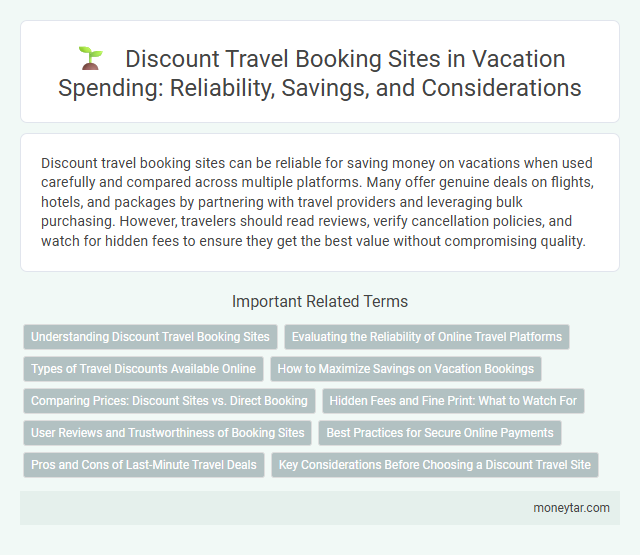 Discount Travel Booking Sites in Vacation Spending: Reliability, Savings, and Considerations