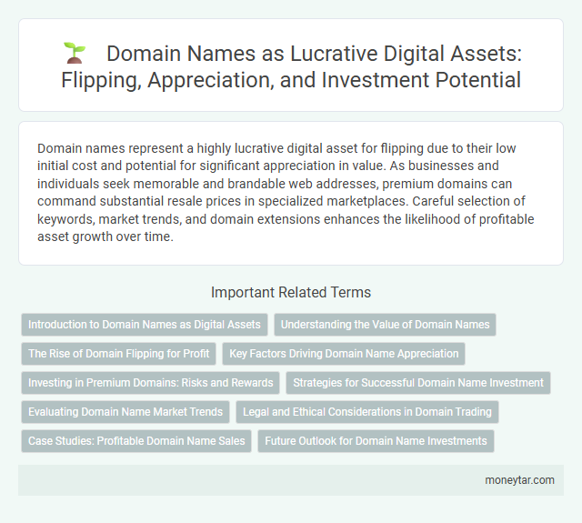 Domain Names as Lucrative Digital Assets: Flipping, Appreciation, and Investment Potential
