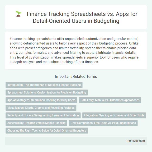 Finance Tracking Spreadsheets vs. Apps for Detail-Oriented Users in Budgeting