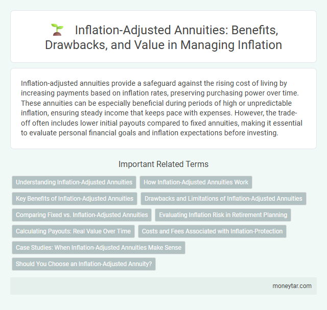 Inflation-Adjusted Annuities: Benefits, Drawbacks, and Value in Managing Inflation
