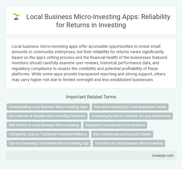 Local Business Micro-Investing Apps: Reliability for Returns in Investing