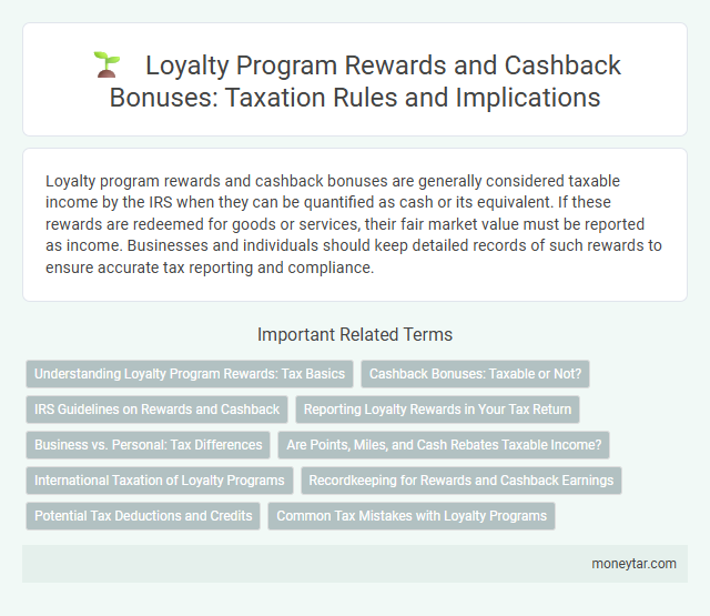 Loyalty Program Rewards and Cashback Bonuses: Taxation Rules and Implications