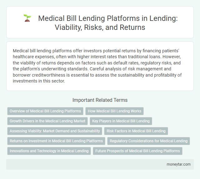 Medical Bill Lending Platforms in Lending: Viability, Risks, and Returns