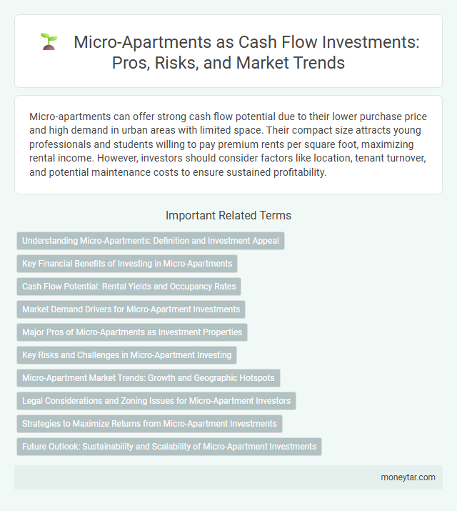 Micro-Apartments as Cash Flow Investments: Pros, Risks, and Market Trends