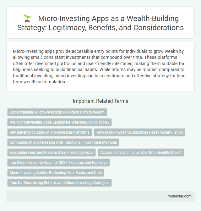 Micro-Investing Apps as a Wealth-Building Strategy: Legitimacy, Benefits, and Considerations