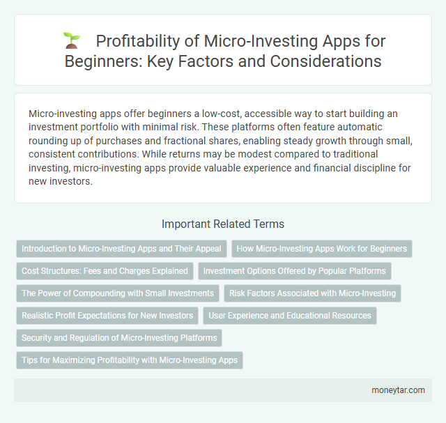 Profitability of Micro-Investing Apps for Beginners: Key Factors and Considerations