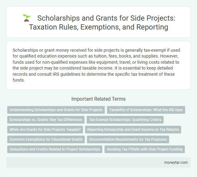 Scholarships and Grants for Side Projects: Taxation Rules, Exemptions, and Reporting