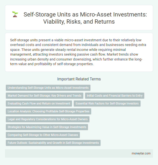 Self-Storage Units as Micro-Asset Investments: Viability, Risks, and Returns