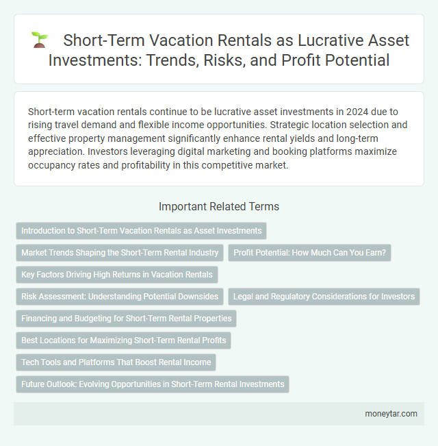 Short-Term Vacation Rentals as Lucrative Asset Investments: Trends, Risks, and Profit Potential