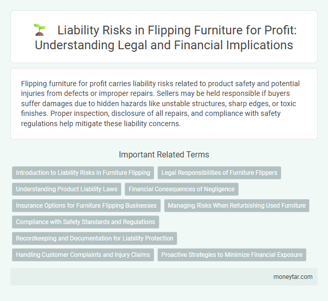 Liability Risks in Flipping Furniture for Profit: Understanding Legal and Financial Implications