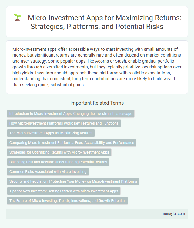 Micro-Investment Apps for Maximizing Returns: Strategies, Platforms, and Potential Risks