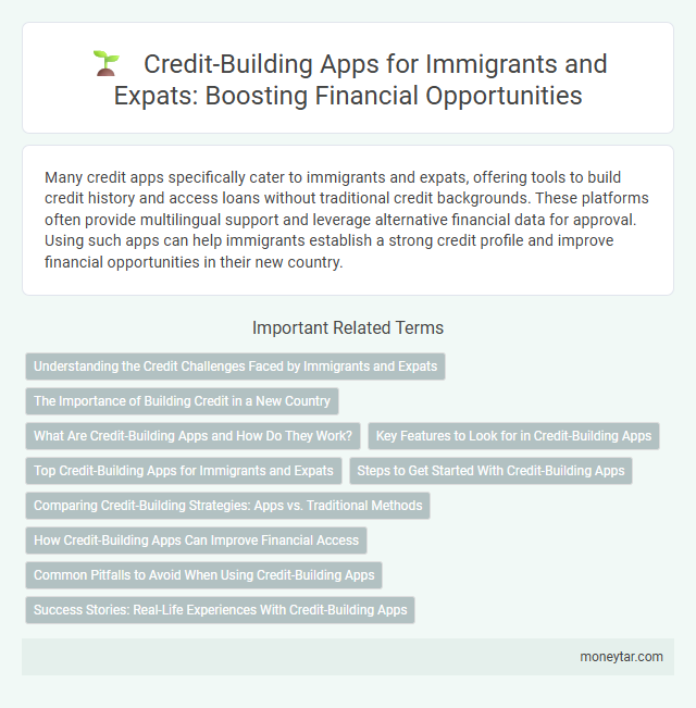 Credit-Building Apps for Immigrants and Expats: Boosting Financial Opportunities