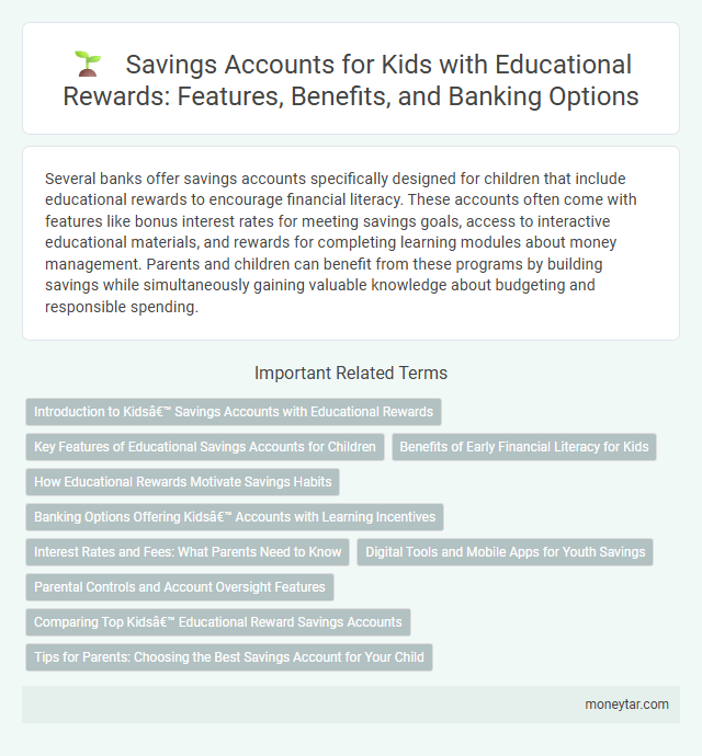 Savings Accounts for Kids with Educational Rewards: Features, Benefits, and Banking Options