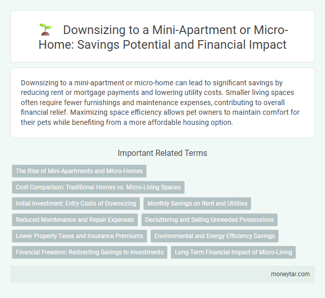 Downsizing to a Mini-Apartment or Micro-Home: Savings Potential and Financial Impact