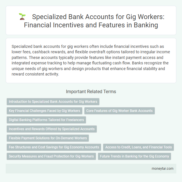 Specialized Bank Accounts for Gig Workers: Financial Incentives and Features in Banking