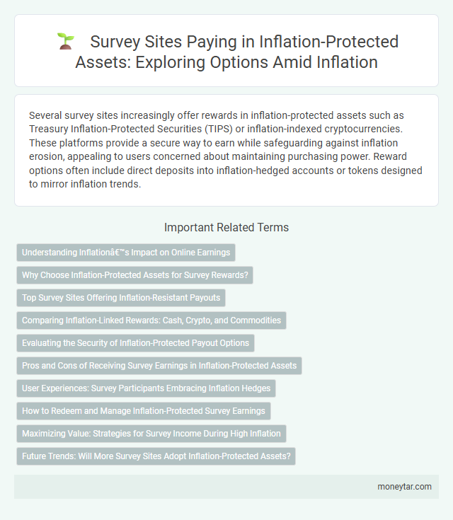 Survey Sites Paying in Inflation-Protected Assets: Exploring Options Amid Inflation